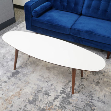 Cream Center Table Elips