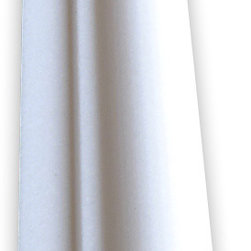 Stone Center Online - Thassos White 2 x 12 Chair Rail Bullnose Trim Molding Honed - Marble from Greece - Accent Trim And Border Tile