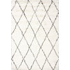 Nuloom Marrakech Contemporary Shags Hand Made Area Rug, Ivory, 9'x12'