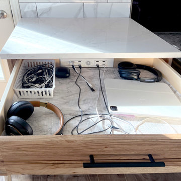 Kitchen In-Drawer Charging Outlets