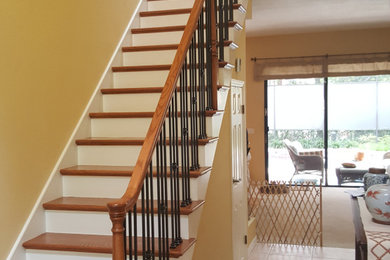 This is an example of a modern staircase in Miami.