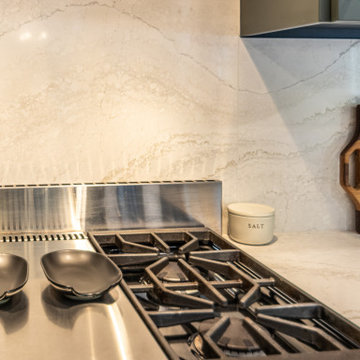 Modern Transitional Kitchen with Hidden Storage Solutions