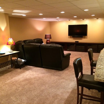 Finished Basement- Bar, Bath, Office, Exercise, Media, Pool Rooms