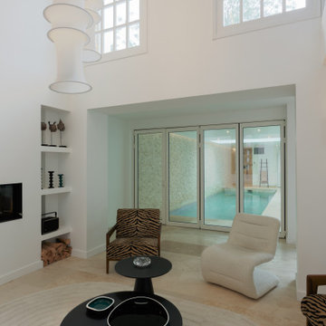 Rénovation d'une maison de 250m² et création  d'une extension avec piscine intér