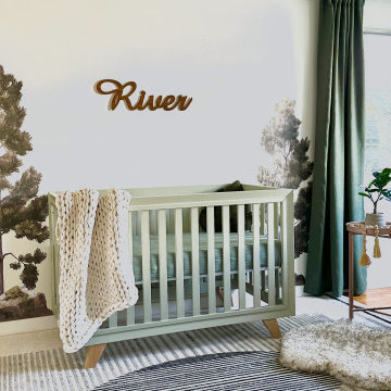 Baby River's Woodsy nursery