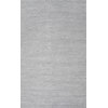 nuLOOM Braided Wool Hand Woven Chunky Cable Rug, Light Gray, 10'x14'