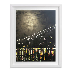 Down under the Brooklyn Bridge By: JaxRobyn - Fine Art Prints