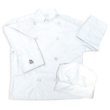 The Little Cook Chef'S Jacket & Hat Set