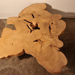 Round Organic Coffee table - Coffee Tables