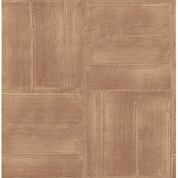 Jasper Rust Block Texture Wallpaper Sample