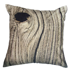 Weathered Wood Pillow - Decorative Pillows