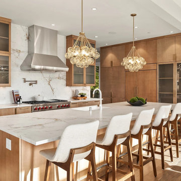 A Luxurious Open-Concept Kitchen