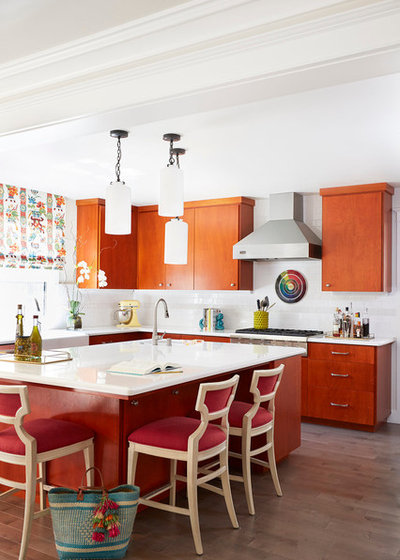 Transitional Kitchen by PepperJack Interiors