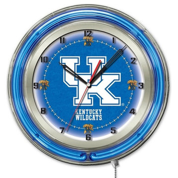 Kentucky "UK" 19" Neon Clock