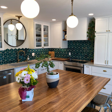 Boho Contemporary Kitchen