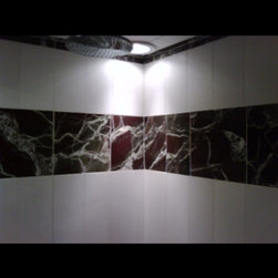 Lighting in High-Rise Condo - Recessed Shower Lighting