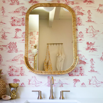 Beach Bungalow Powder Room