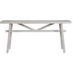 Universal Furniture - Universal Furniture Modern Farmhouse Console Table - Incorporating simple lines and a neutral-hued body, the Console Table is the ideal furnishing for hallways, foyers, and nooks