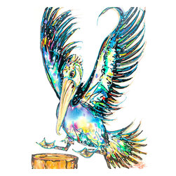 Scoop | Pelican Painting - Paintings