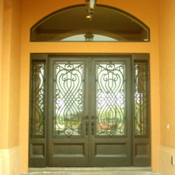 Forge Iron Designs Wrought Iron Doors - Front Doors
