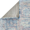Hove Blue Vintage-Style Patterned Rug, 5'x8'