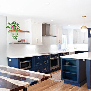 Modern Transitional Kitchen Encinitas