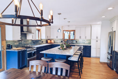 Transitional kitchen photo in Other