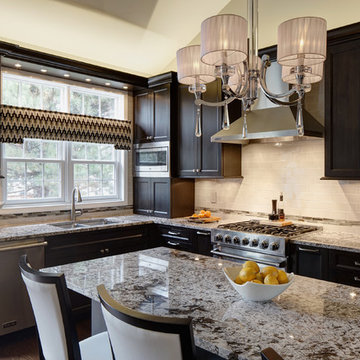 Cozy Conversational Kitchen Remodel - St. Charles, IL