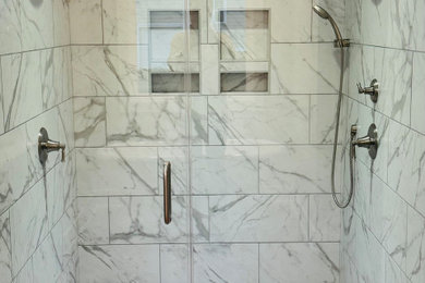 Inspiration for a modern bathroom remodel in DC Metro