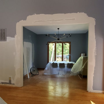 Chapel Hill - 2019 - Expanding openings altering load bearing walls with Headers