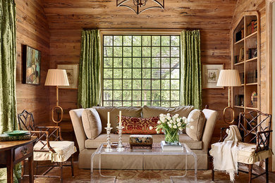 Inspiration for a timeless sunroom remodel in Charlotte