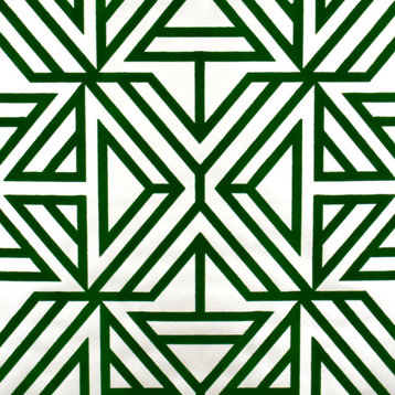 Helios Green Geometric Wallpaper Bolt