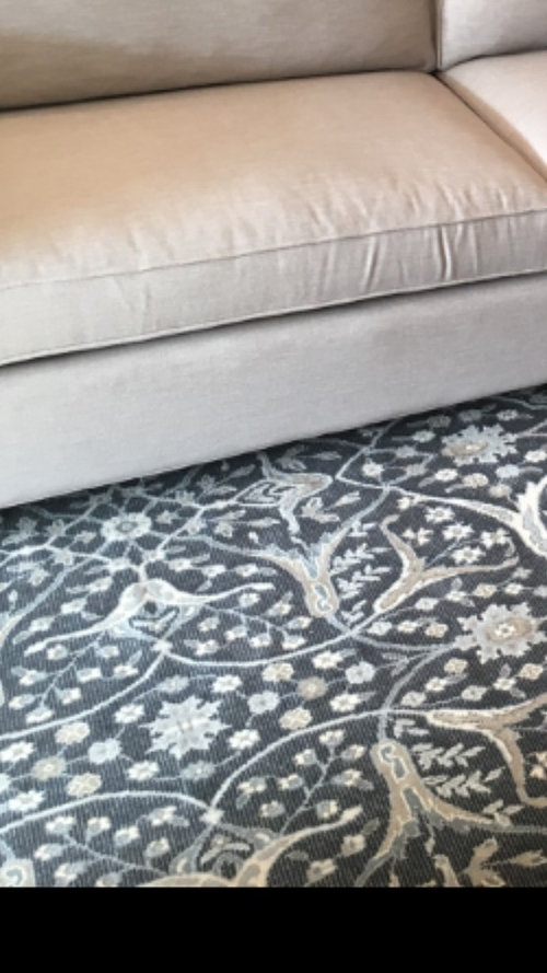 Is area rug too busy?