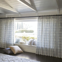 Smith & Noble X-Pleat Drapery - Curtains