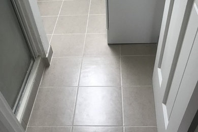 Before & After New Tile Flooring in Clifton, NJ