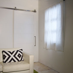 Rustica Hardware - 5 Panel Barn Door - Interior Doors
