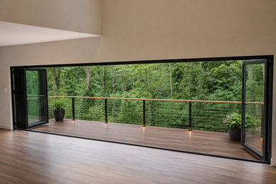 Custom Aluminum Folding Glass Wall – Paramus, NJ