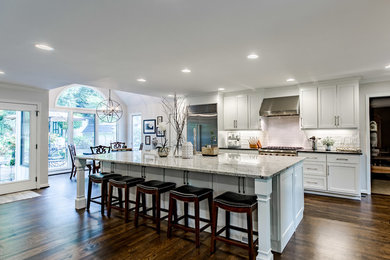 Inspiration for a transitional kitchen in Atlanta.