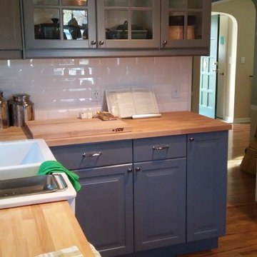 Omaha Country Club Cozy Brick Residential Kitchen Remodel