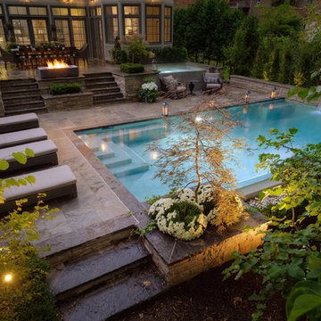 Elegance in a Small Backyard