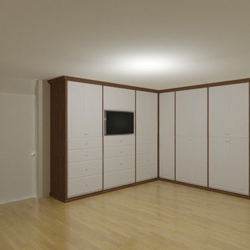 Custom closet cabinets - La Jolla