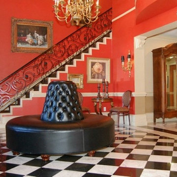 Grand entry to a Clubroom