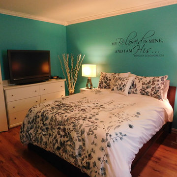 Tiffany Blue Master Bedroom