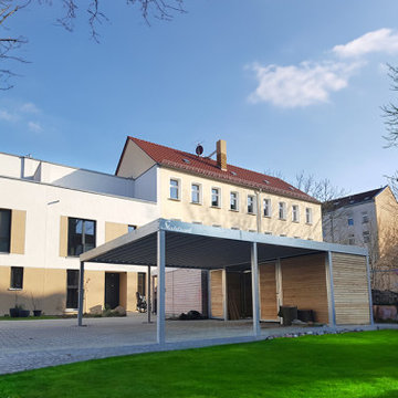 ❄️Eiskratzen war gestern! ❄️ Mit einem Stahlzart Carport.