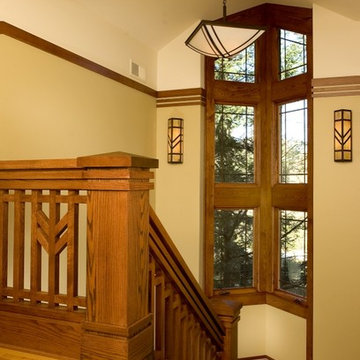 Frank Lloyd Wright prairie style home