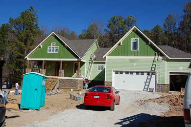 Traditional exterior home idea in Raleigh