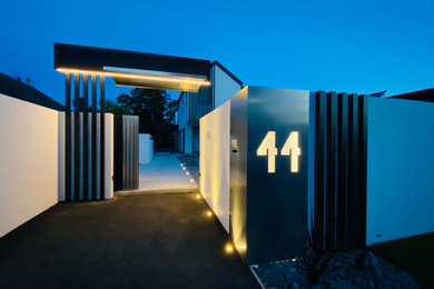 Home design - modern home design idea in Christchurch