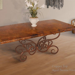 Alexander Dining Table by Mathews & Co. | 42 x 72 Table - Dining Tables