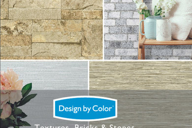 Textures, Bricks & Stones - Design By Color
