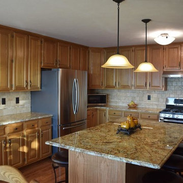 Travertine Backsplash Design & Assistance